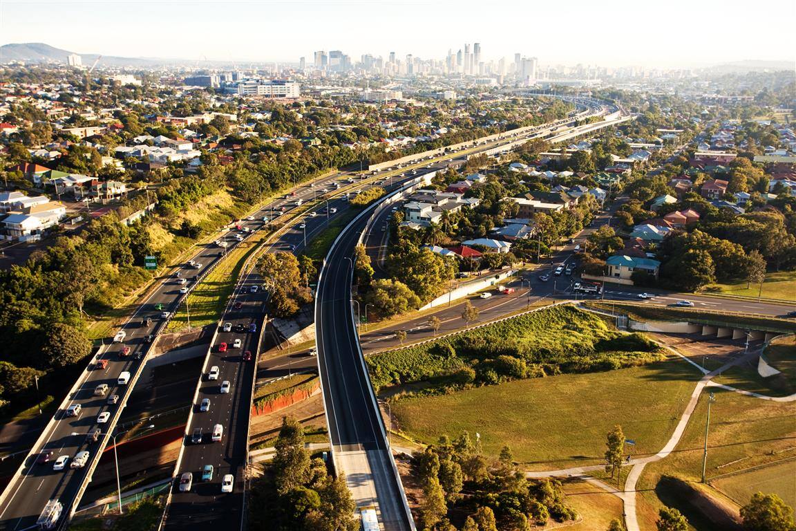 Brisbane coming from gold coast